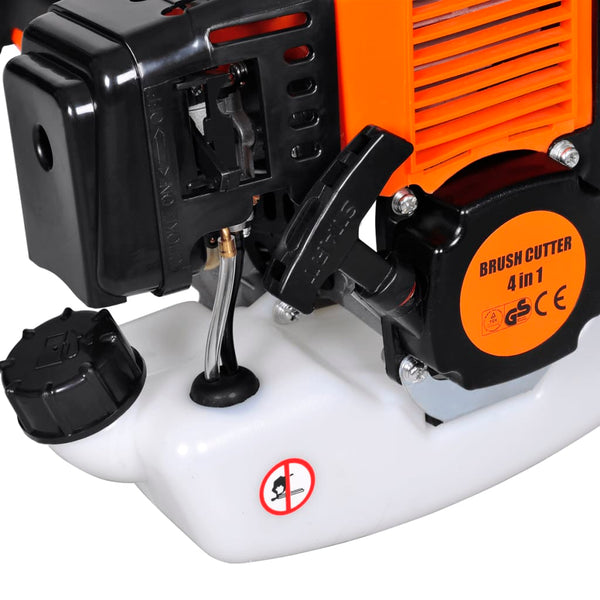 vidaXL 4-in-1 Multi-Tool Hedge Trimmer/Grass Trimmer Chainsaw Brush Cutter