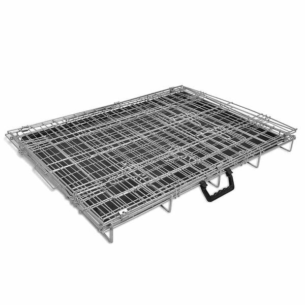 Foldable Dog Crate Metal M