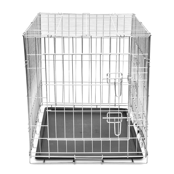 Foldable Dog Crate Metal L