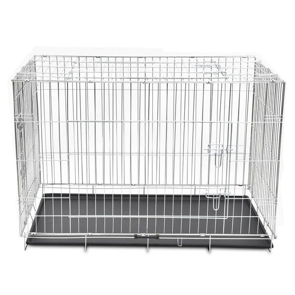 Foldable Dog Crate Metal XXL
