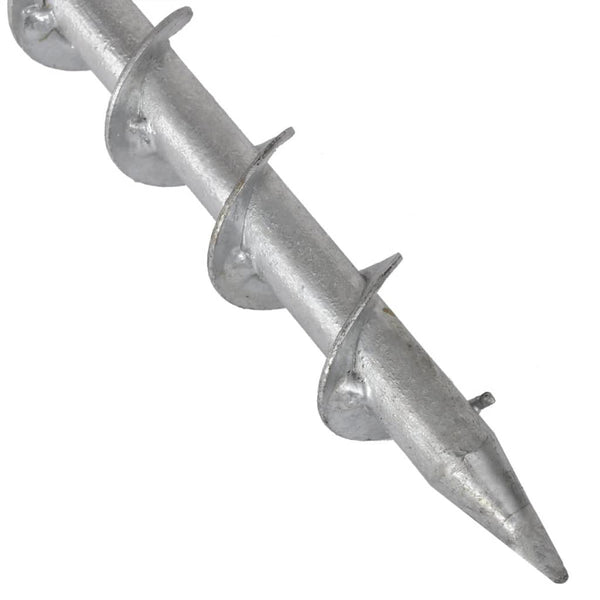 vidaXL Parasol Base 55 cm Galvanised Steel