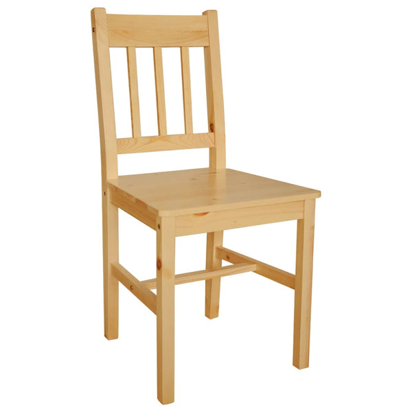 vidaXL Dining Chairs 6 pcs. Pine Wood