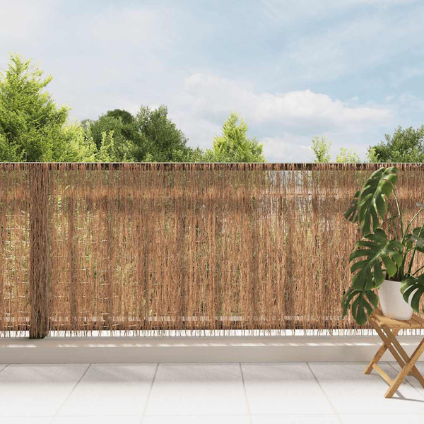 vidaXL Brushwood Fence 400×100 cm