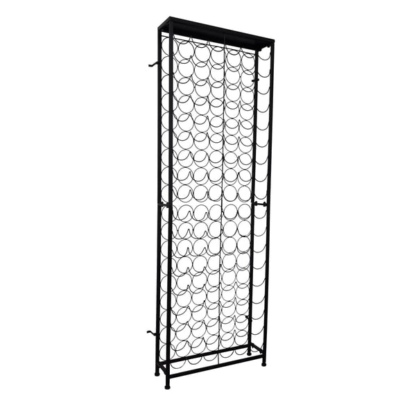 vidaXL Wine Rack for 108 Bottles Metal