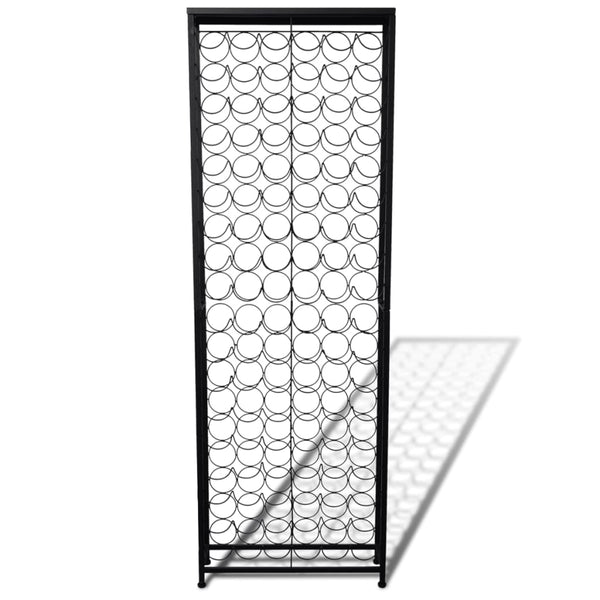 vidaXL Wine Rack for 108 Bottles Metal
