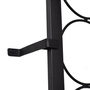 vidaXL Wine Rack for 108 Bottles Metal