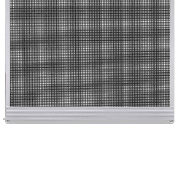 vidaXL Pivoting Insect Screen White and Black 100 x 215 cm