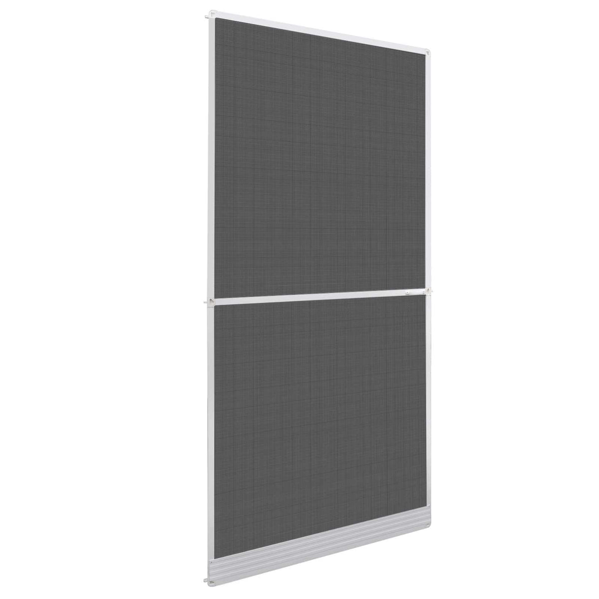 vidaXL Pivoting Insect Screen White and Black 100 x 215 cm