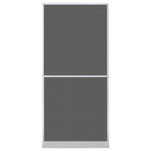 vidaXL Pivoting Insect Screen White and Black 100 x 215 cm