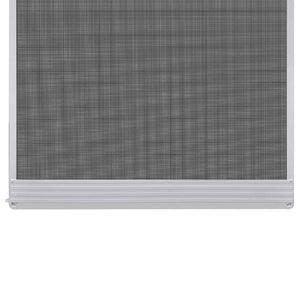 vidaXL Swivel Insect Screen White and Black 120 x 240 cm