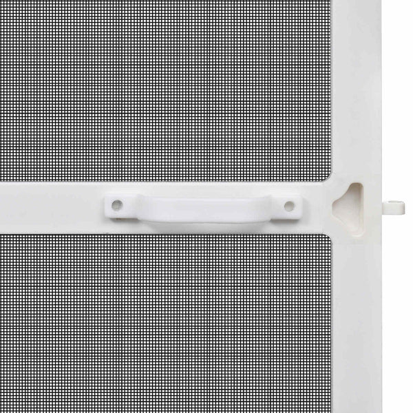 vidaXL Swivel Insect Screen White and Black 120 x 240 cm