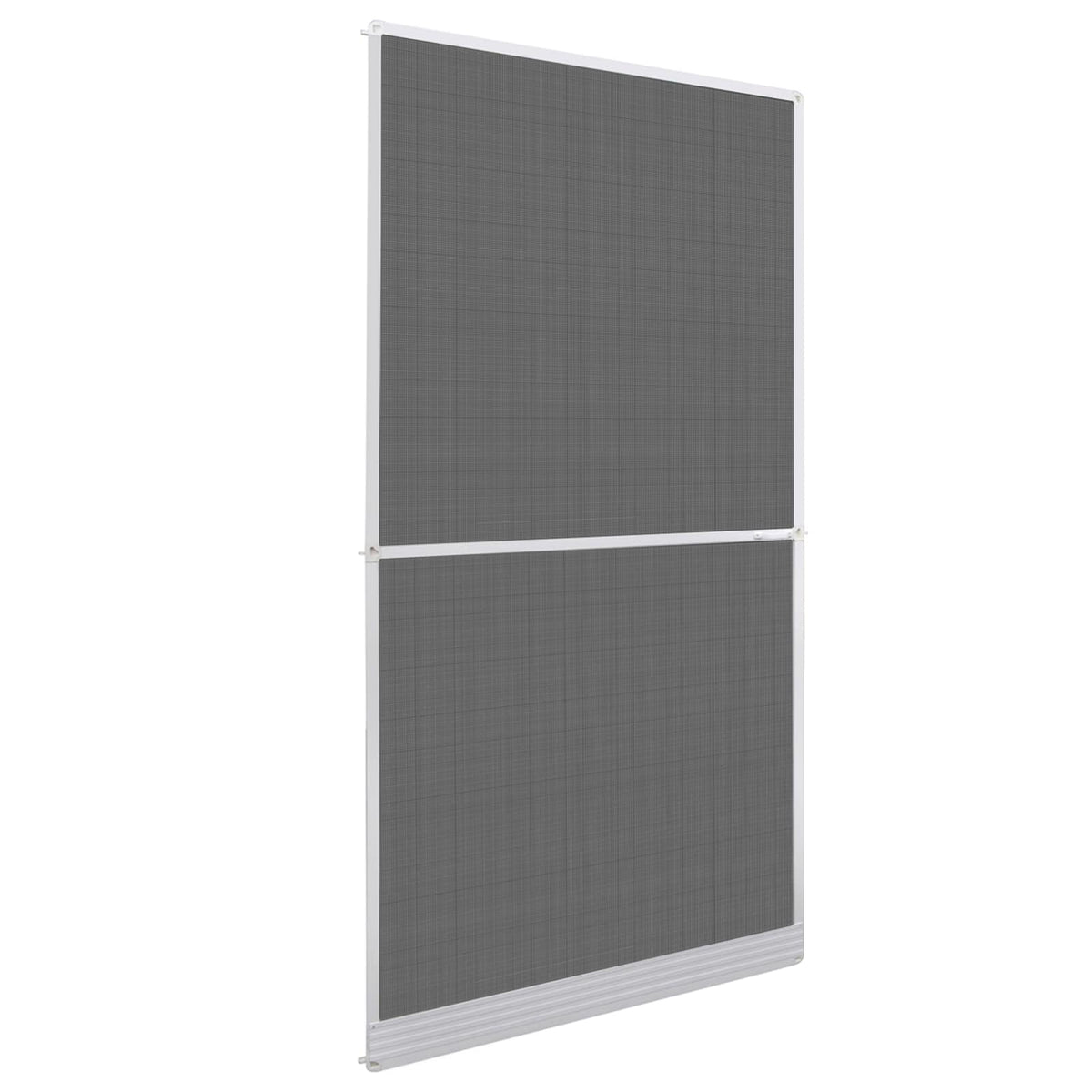 vidaXL Swivel Insect Screen White and Black 120 x 240 cm