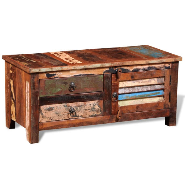 vidaXL TV Cabinet Solid Reclaimed Wood