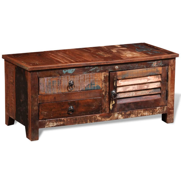 vidaXL TV Cabinet Solid Reclaimed Wood