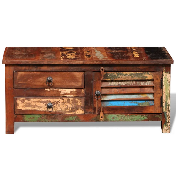 vidaXL TV Cabinet Solid Reclaimed Wood