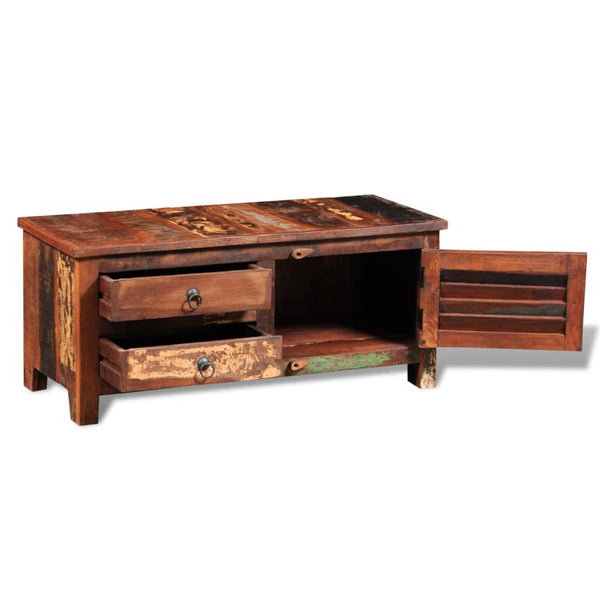 vidaXL TV Cabinet Solid Reclaimed Wood