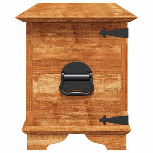 vidaXL Chest Rough Mango Wood