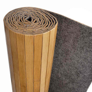 vidaXL Bamboo Room Divider Natural 250 cm Wide 165 cm High