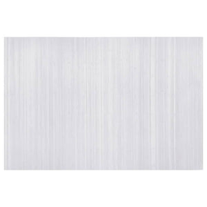 vidaXL Bamboo Room Divider White Width 250 cm Height 165 cm