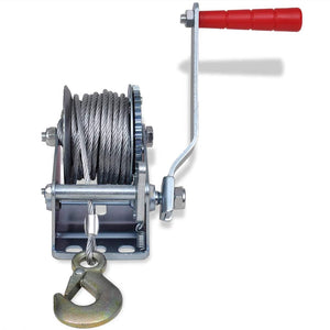 vidaXL Hand Winch 360 kg