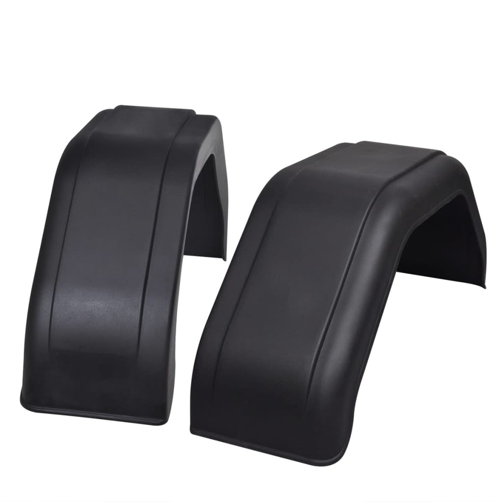 vidaXL Mudguards 2 pcs. for Trailers 200x680 mm