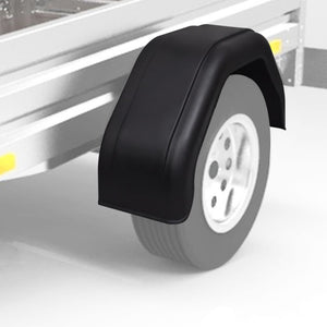 vidaXL Mudguards 2 pcs. for Trailers 200x680 mm