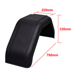 2 x Trailer mudguards 220 x 760 mm