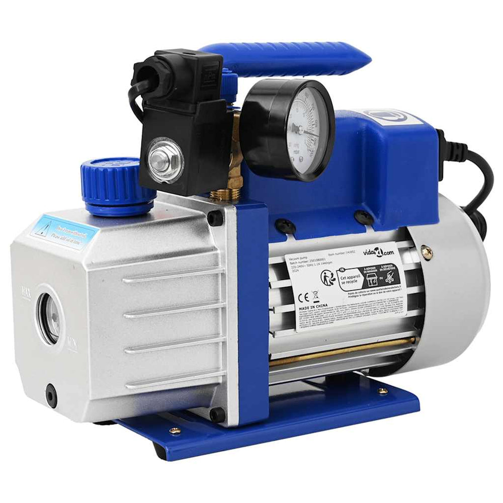 Single-Stage Vacuum Pump with Manometer 71 L / Min