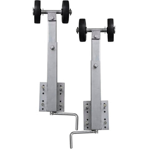 vidaXL Boat Trailer Support Double Rollers 2-Piece Set 59-84 cm