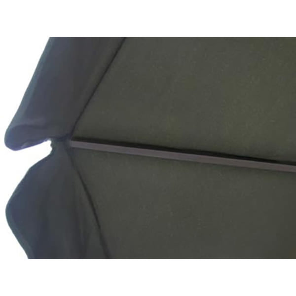 vidaXL Aluminium Parasol Portable Parasol Stand Green