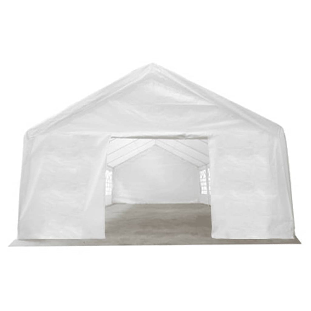 vidaXL | Tarpaulin Tent without Frame | White 12 x 6 m PE