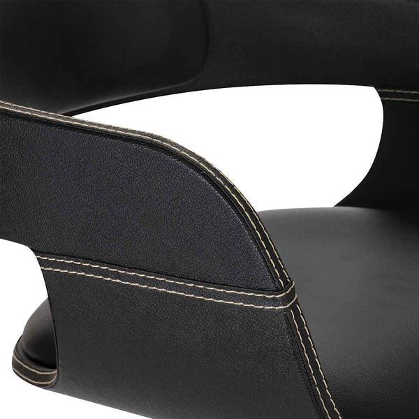 vidaXL Dining Chair Bentwood and Faux Leather