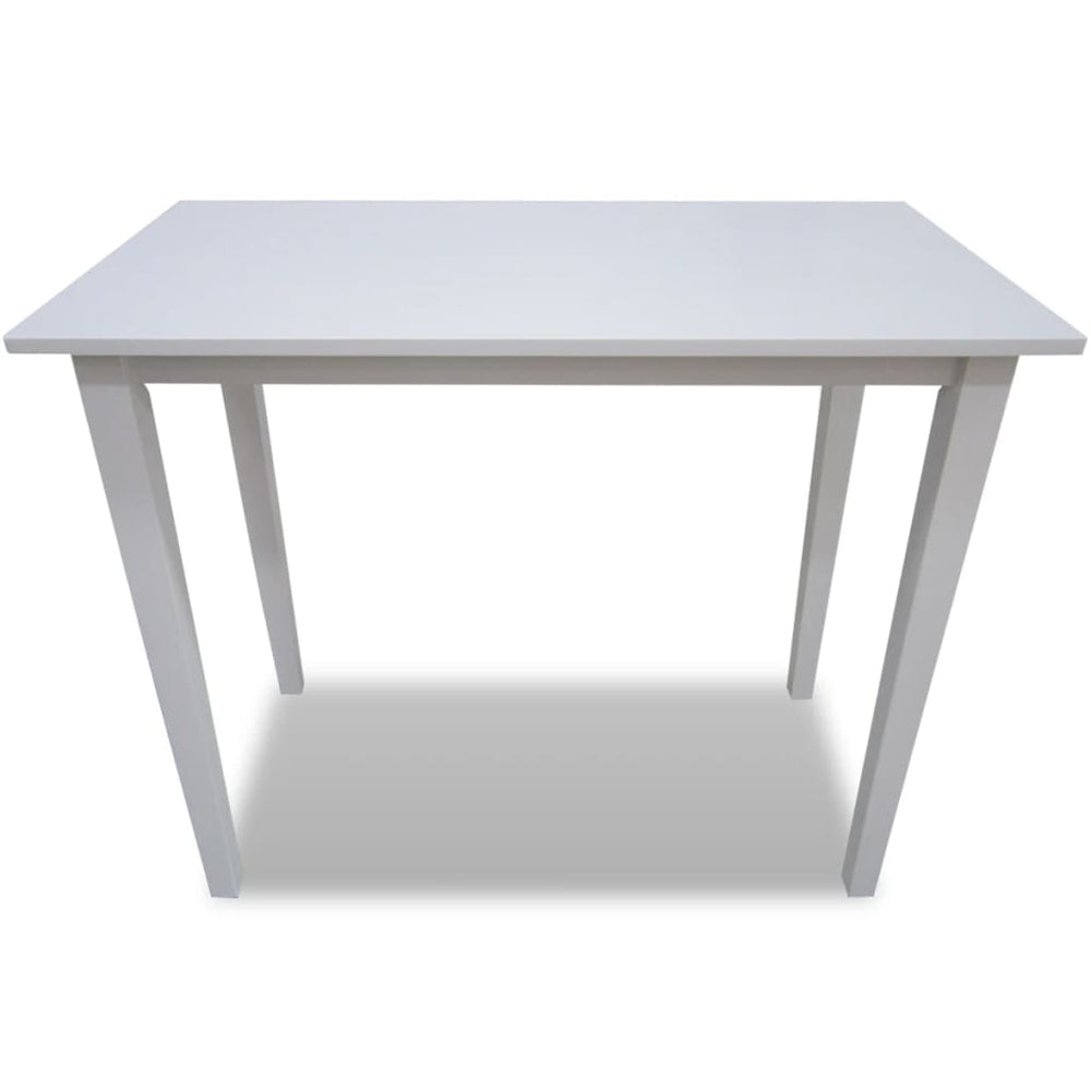 vidaXL White Wooden Bar Table