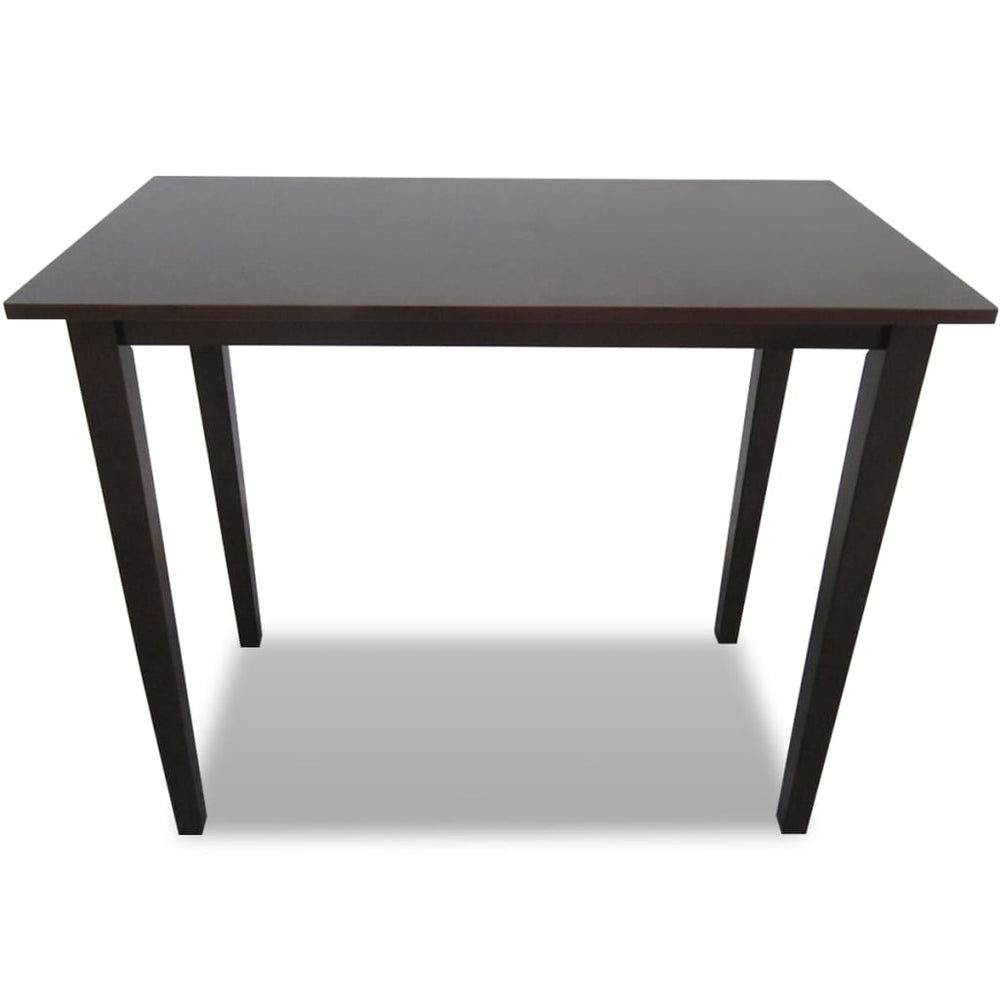 vidaXL Bar Table Wood Brown