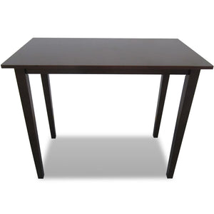 vidaXL Bar Table Wood Brown