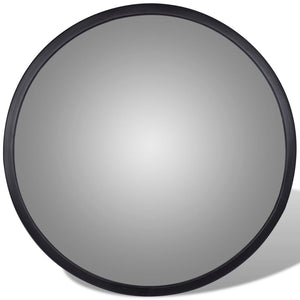 Traffic Mirror Convex Acrylic Black 30 cm Indoor