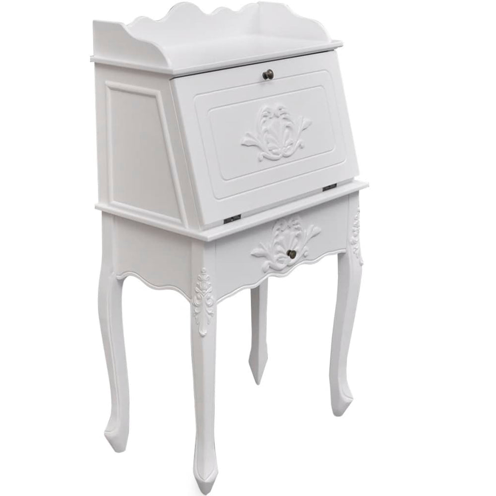 French Country Style Wooden Secretary Desk