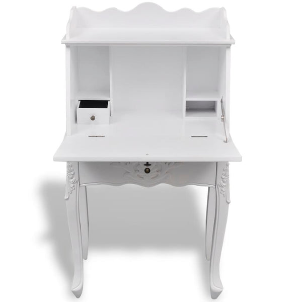 French Country Style Wooden Secretary Desk