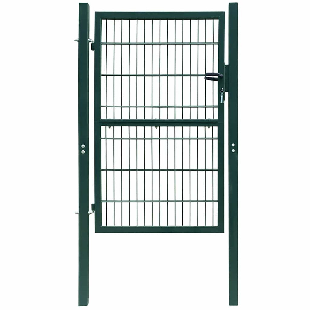vidaXL 2D Garden Gate (Single) Green 100x160 cm