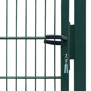 vidaXL 2D Garden Gate (Single) Green 100x180 cm