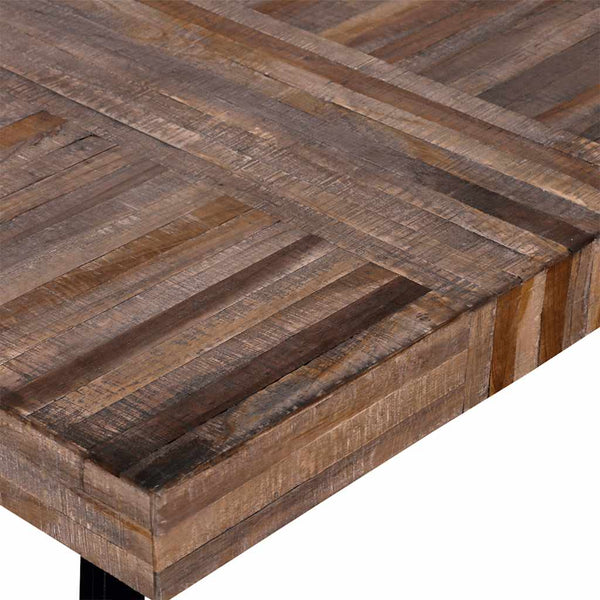 vidaXL Square Coffee Table Reclaimed Teak