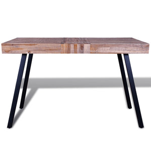 vidaXL Reclaimed Teakwood Table