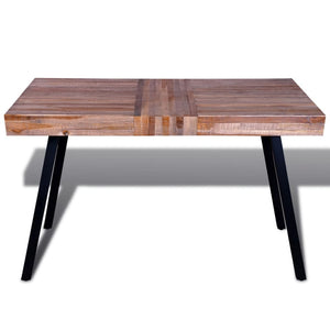 vidaXL Reclaimed Teakwood Table