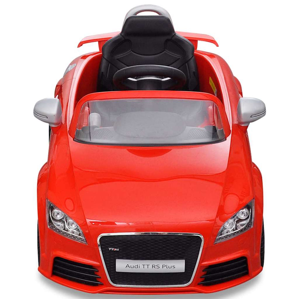 vidaXL Ride-On Car for Kids Audi TT RS with Remote Control Red