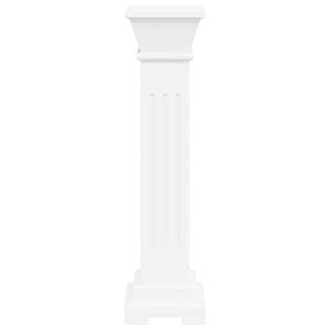 vidaXL Pedestal Plant Stand Classic Style Square MDF
