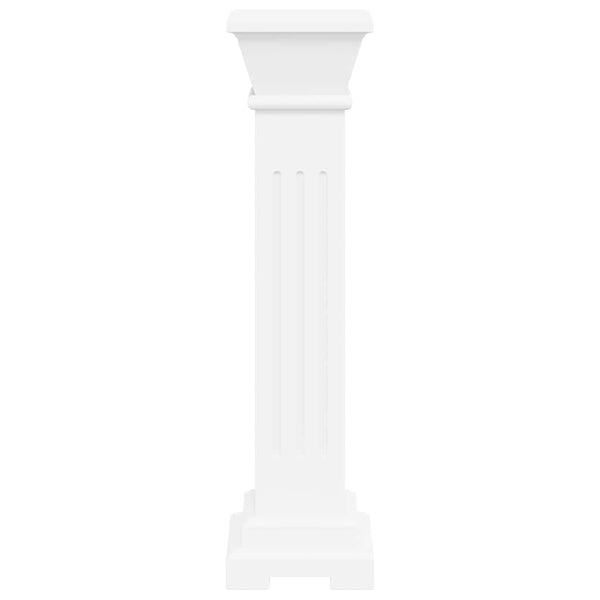 vidaXL Pedestal Plant Stand Classic Style Square MDF