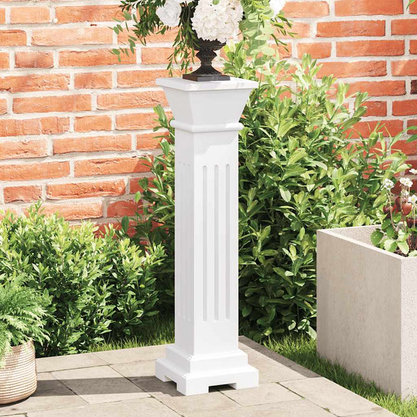 vidaXL Pedestal Plant Stand Classic Style Square MDF