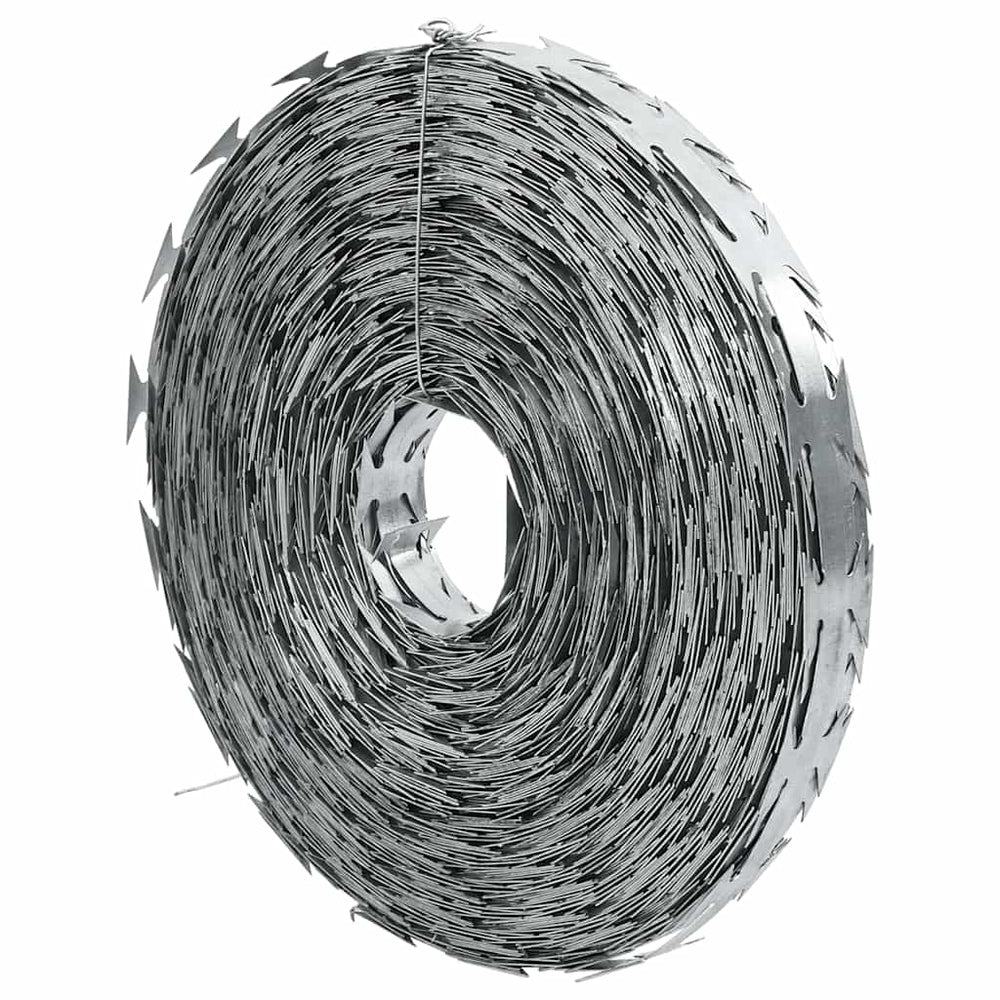 vidaXL BTO-22 NATO Razor Wire 100 m Steel