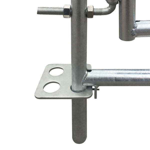4-Sided Sheep Pen Galvanised Steel 183 x 183 x 92 cm