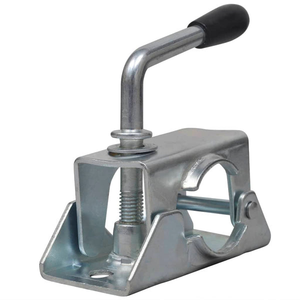 2 parking stands with 2 clamps for 48 mm jockey wheel